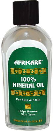 Africare, 100% Mineral Oil, 8.5 fl oz (250 ml) by Cococare-Hälsa, Hud, Massageolja