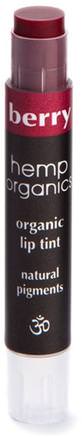 Organic Lip Tint, Berry.09 oz (2.5 g) by Colorganics Hemp Organics-Bad, Skönhet, Läppstift, Glans, Liner, Läppfärg