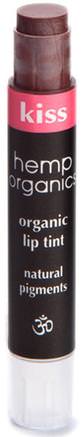 Organic Lip Tint, Kiss, 0.9 oz (2.5 g) by Colorganics Hemp Organics-Bad, Skönhet, Läppstift, Glans, Liner, Läppfärg
