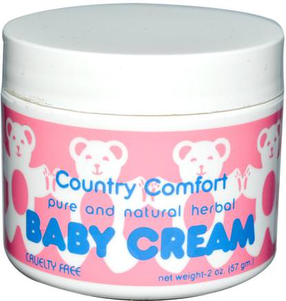 Baby Cream, 2 oz (57 g) by Country Comfort-Hälsa, Graviditet, Diapering, Blöja Krämer