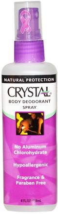 Crystal Body Deodorant Spray, 4 fl oz (118 ml) by Crystal Body Deodorant-Bad, Skönhet, Deodorant Spray, Fötter Fotvård