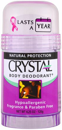 Deodorant Stick, 4.25 oz (120 g) by Crystal Body Deodorant-Bad, Skönhet, Deodorant Stenar