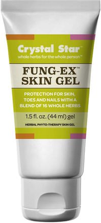 Fung-Ex Skin Gel, 1.5 fl oz (44 ml) by Crystal Star-Bad, Skönhet, Smink, Nagelvård, Krämer Fot