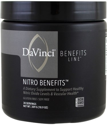 Nitro Benefits, 10.9 oz (309 g) by DaVinci Benefits-Sport, Träning