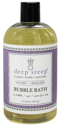 Bubble Bath, Lavender - Chamomile, 17 fl oz (503 ml) by Deep Steep-Sverige