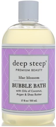 Bubble Bath, Lilac Blossom, 17 fl oz (503 ml) by Deep Steep-Sverige