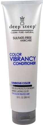 Color Vibrancy Conditioner, Luminous Color, 10 fl oz (295 ml) by Deep Steep-Bad, Skönhet, Hår, Hårbotten, Schampo, Balsam, Balsam