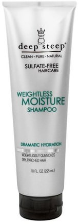 Weightless Moisture Shampoo, 10 fl oz (295 ml) by Deep Steep-Bad, Skönhet, Argan Schampo