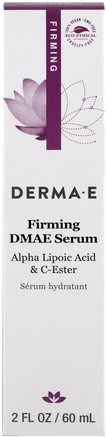 Firming DMAE Serum, Alpha Lipoic Acid and C-Ester, 2 fl oz (60 ml) by Derma E-Hälsa, Kvinnor, Alfa Lipoinsyra Krämer Spray, Dmae