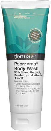 Psorzema Body Wash, 8 fl oz (236 ml) by Derma E-Bad, Skönhet, Psoriasis Och Eksem, Psoriasis