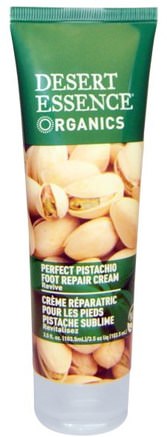 Perfect Pistachio Foot Repair Cream, Revive, 3.5 fl oz (103.5 ml) by Desert Essence-Bad, Skönhet, Body Lotion, Krämer Fot
