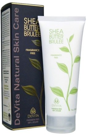Shea Butter Brule, Fragrance Free, 7 oz (210 ml) by DeVita-Hälsa, Hud, Stretch Marks Ärr, Bad, Skönhet, Body Lotion