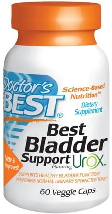 Best Bladder Support, 60 Veggie Caps by Doctors Best-Hälsa, Urinblåsan, Urinhälsan