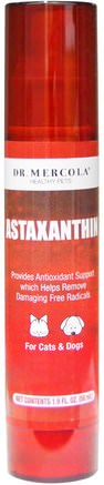 Astaxanthin, 1.9 fl oz (58 ml) by Dr. Mercola-Kosttillskott, Antioxidanter, Astaxanthin