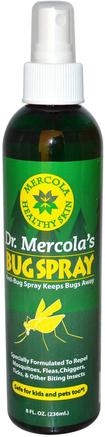 Bug Spray, 8 fl oz (236 ml) by Dr. Mercola-Sverige