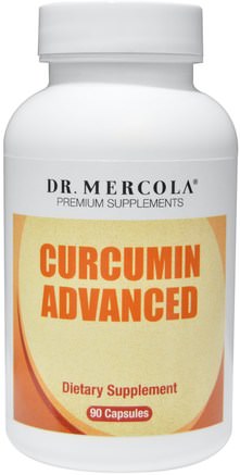 Curcumin Advanced, 90 Capsules by Dr. Mercola-Kosttillskott, Antioxidanter, Curcumin