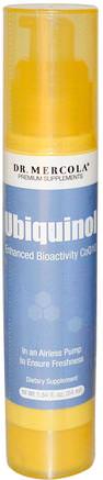 Ubiquinol, Enhanced Bioactivity CoQ10, Airless Pump, 1.84 fl oz (54 ml) by Dr. Mercola-Sverige