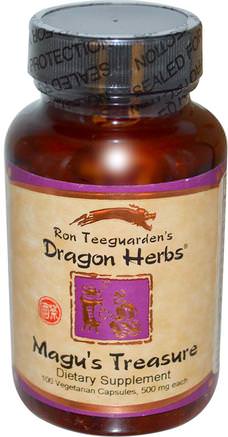 Magus Treasure, 500 mg, 100 Veggie Caps by Dragon Herbs-Hälsa, Kvinnor