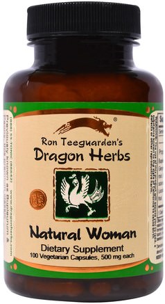 Natural Woman, 470 mg, 100 Veggie Caps by Dragon Herbs-Kosttillskott, Fiber, Bupleurum