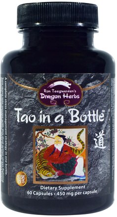 Tao in a Bottle, 450 mg, 60 Capsules by Dragon Herbs-Hälsa, Anti Stress, Örter, Ginkgo Biloba
