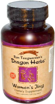 Womens Jing, 500 mg, 100 Capsules by Dragon Herbs-Hälsa, Kvinnor