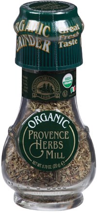 Organic Provence Herbs Blend Mill, 0.71 oz (20 g) by Drogheria & Alimentari-Mat, Kryddor Och Kryddor