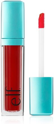Aqua Beauty, Radiant Gel Lip Tint, Red Orange Wash, 0.20 fl oz (6 ml) by E.L.F. Cosmetics-Bad, Skönhet, Läppstift, Glans, Fodrar