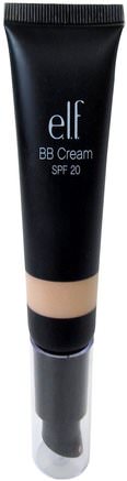 BB Cream, SPF 20 Sunscreen Pump Applicator, Fair, 0.96 fl oz (28.5 ml) by E.L.F. Cosmetics-Skönhet, Ansiktsvård, Spf Ansiktsvård, Ansikte