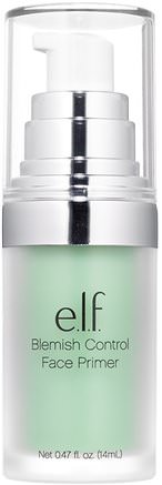 Blemish Control Face Primer, Clear, 0.47 fl oz (14 ml) by E.L.F. Cosmetics-Bad, Skönhet, Smink, Ansiktsprimrar