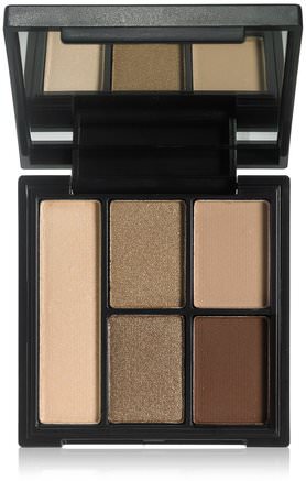 Clay Eyeshadow Palette, Necessary Nudes, 0.26 oz (7.5 g) by E.L.F. Cosmetics-Bad, Skönhet, Smink, Ögon