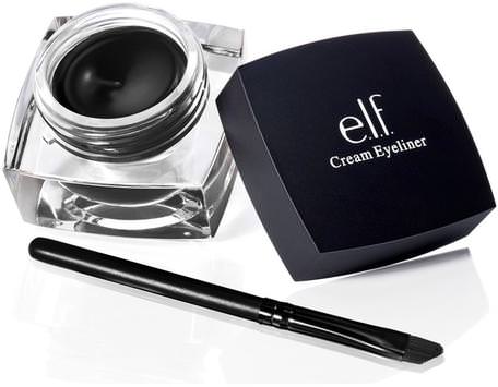 Cream Eyeliner, Black, 0.17 oz (4.7 g) by E.L.F. Cosmetics-Ögon