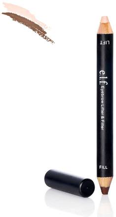 Eyebrow Lifter & Filler, Ivory/Medium.07 oz (1.95 g)/ 0.9 oz (2.5 g) by E.L.F. Cosmetics-Ansikte