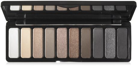 Eyeshadow Palette, Everyday Smoky, 0.49 oz (14 g) by E.L.F. Cosmetics-Ögon