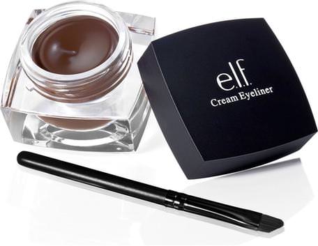 Studio Cream Eyeliner, Coffee, 0.17 oz (4.7 g) by E.L.F. Cosmetics-Ögon