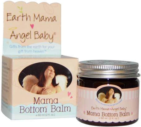 Mama Bottom Balm, 2 fl oz (60 ml) by Earth Mama Angel Baby-Postpartum, Graviditet