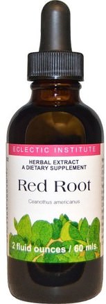 Red Root, 2 fl oz (60 ml) by Eclectic Institute-Örter, Röd Rot