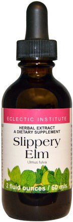 Slippery Elm, 2 fl oz (60 ml) by Eclectic Institute-Örter, Hala Elm