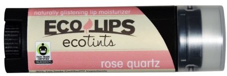 Lip Moisturizer, Rose Quartz.15 oz (4.25 g) by Eco Lips Ecotints-Bad, Skönhet, Läppstift, Glans, Fodrar