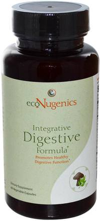 Integrative Digestive Formula, 60 Veggie Caps by Econugenics-Kosttillskott, Medicinska Svampar, Svampkapslar, Econugenics Matsmältning