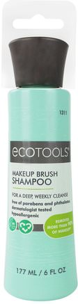 Makeup Brush Shampoo, 6 fl oz (177 ml) by EcoTools-Bad, Skönhet, Smink Verktyg, Makeup Borstar