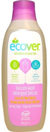 Delicate Wash, Spring Tulip, 32 fl oz (946 ml) by Ecover-Hem, Tvättmedel