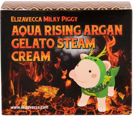 Aqua Rising Argan Gelato Steam Cream, 100 g by Elizavecca-Skönhet, Ansiktsvård, Krämer Lotioner, Serum