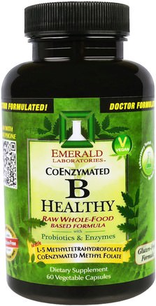 B Healthy, CoEnzymated, 60 Veggie Caps by Emerald Laboratories-Vitaminer, Vitamin B-Komplex