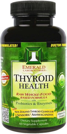 Thyroid Health, 60 Veggie Caps by Emerald Laboratories-Hälsa, Sköldkörtel