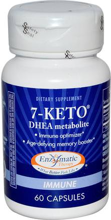 7-KETO, DHEA Metabolite, 60 Capsules by Enzymatic Therapy-Kosttillskott, 7-Keto