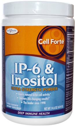 Cell Forte, IP-6 & Inositol, Ultra Strength Powder, Citrus Flavored, 14.6 oz (414 g) by Enzymatic Therapy-Kosttillskott, Antioxidanter, Ip 6