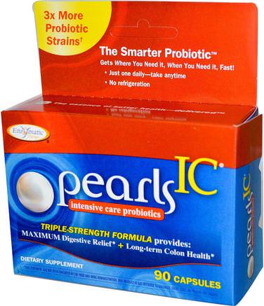 Probiotic Pearls Complete, 90 Softgels by Enzymatic Therapy-Kosttillskott, Probiotika
