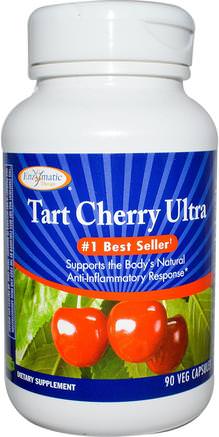 Tart Cherry Ultra, 90 Veggie Caps by Enzymatic Therapy-Kosttillskott, Frukt Extrakt, Körsbär (Frukt Svart Vild)