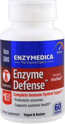 Enzyme Defense, 60 Capsules by Enzymedica-Hälsa, Kall Influensa Och Virus, Immunförsvar