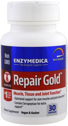 Repair Gold, 30 Capsules by Enzymedica-Kosttillskott, Hälsa, Inflammation